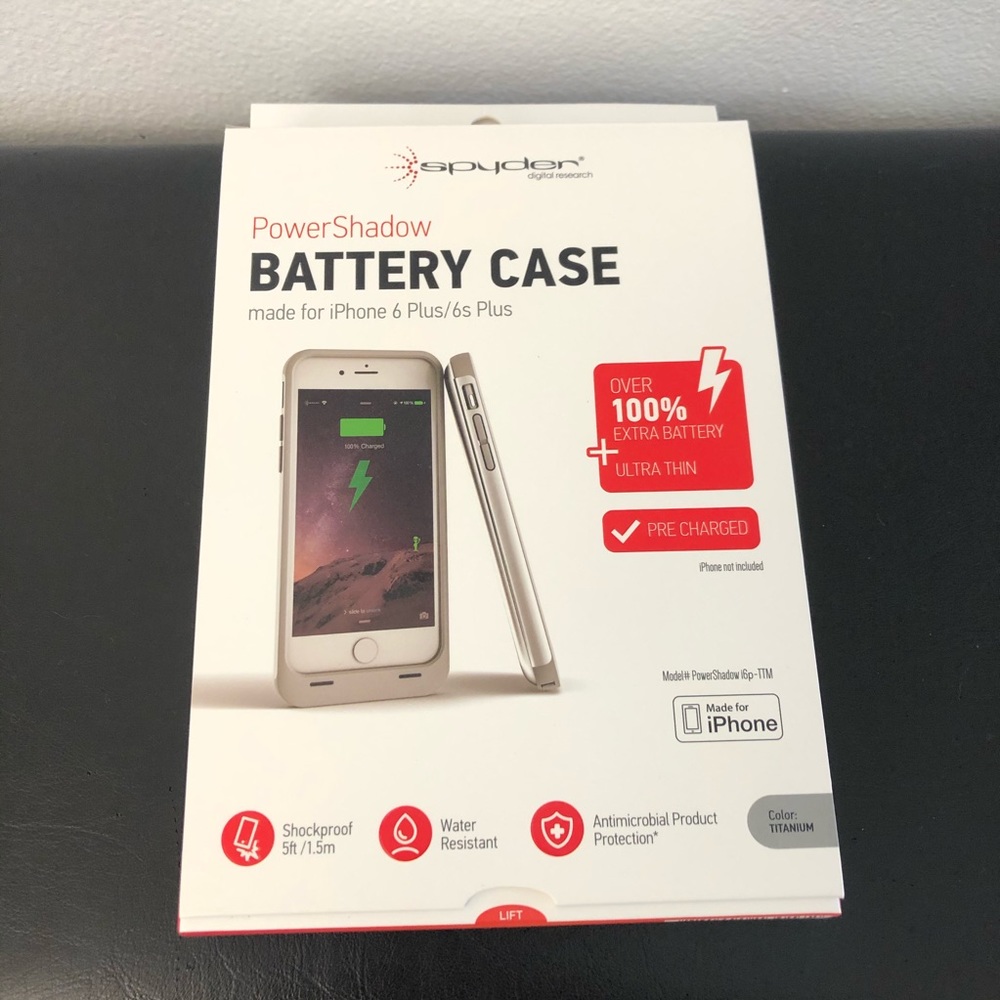 NEW # SPYDER# Power Shadow Battery Case